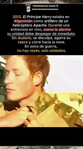 El día en el que el Principe Harry peleó en la guerra de Afganistán 2013 #guerra #viral