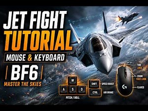 BF6 Jet Tutorial – How to Fly & Dominate Jets (Mouse & Keyboard Guide) v tapping