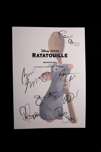 Ratatouille Script Book – Soft Cover Screenplay – Animated Comedy Film Script - Etsy