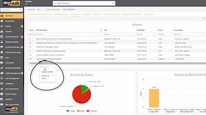 myosh Viking - Dashboard Tables, Editing and Exporting