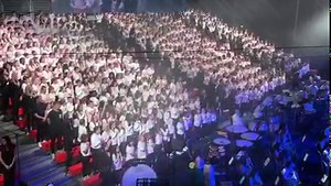 Absolute Champions!!! Script's 'Hall of Fame' featuring this evenings fabulous Limerick Peace Choir! ⭐️⭐️⭐️⭐️⭐️👏🏻👏🏻👏🏻👏🏻🎶🎶🎶🎉😍😍😍💕💕💕💕#PeacePrioms23 | Peace Proms - Cross Border Orchestra of Ireland