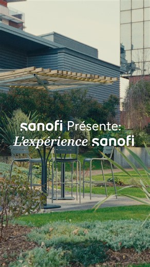 Des espaces verts au quotidien : pour Maud, ça change tout. C’est ça, son expérience Sanofi.