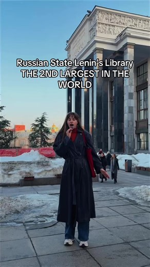 Russian State Lenin’s Library THE 2ND LARGEST IN THE WORLD #moscow #russia #ussr #russian #darkacademia