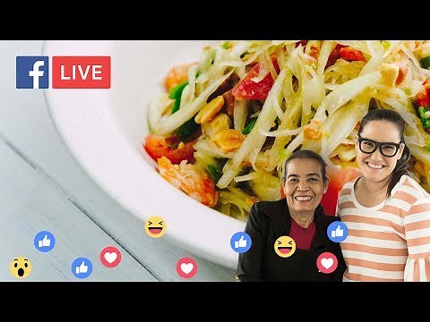 Thai 'Som Tum' Papaya Salad at home - Marion's Kitchen