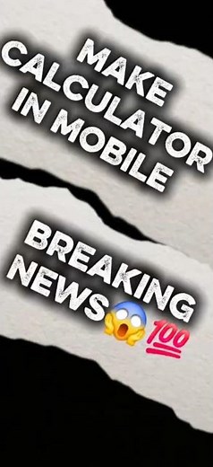 "How to Make a Calculator Using Coding | Beginner Coding Tutorial 🔢💻"