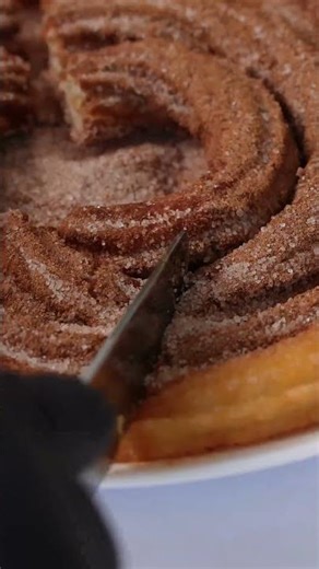 Crispy Churros with Chocolate Sauce 🍫