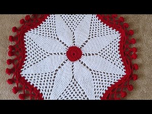 Thalposh, Crochet Thalposh, Woolen rumal, crosia design Thalposh, round table cover,