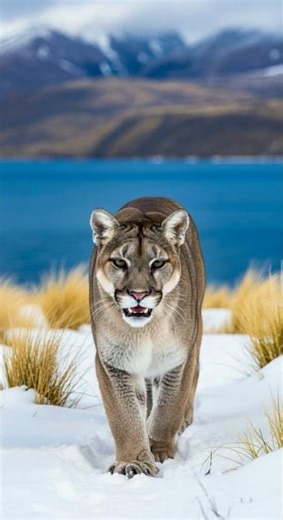 Pumas are officially the mammal with the most stealthy moves #wildlife #nature #cats