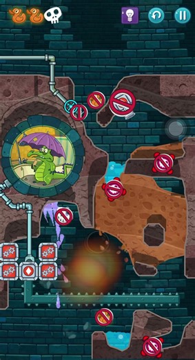 Where’s My Water? 2 (Swampy cries because of poison water)