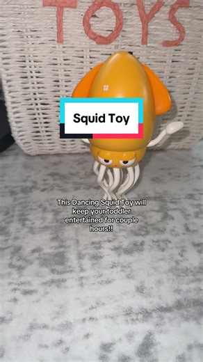 Dancing Squid Toy for Kids with LED light and music!! #tiktokshop #tiktokjumpstart #squid #toddler #toy