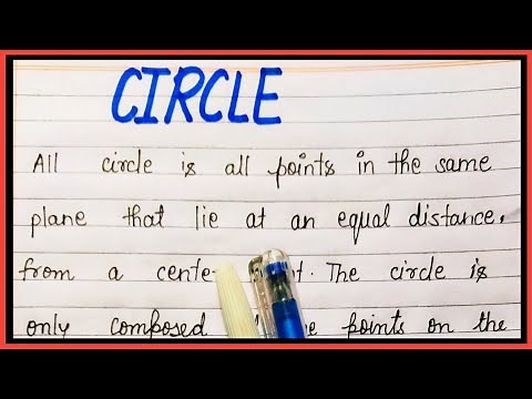 What is circle | Definition of circle | Circle ki definition | Define circle in english