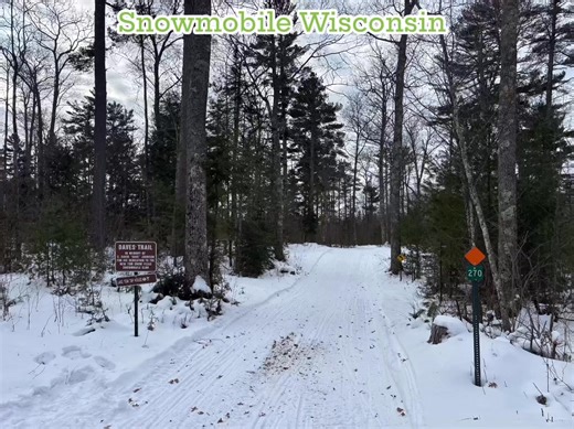 The 70s are located in Northern Oneida and Southern Vilas Counties, between Lake Tomahawk, Minocqua, and Saint Germain. These Trail Shots represent a run of these trails on Sunday, December 21st. 😎❄️ | Snowmobile Wisconsin TV