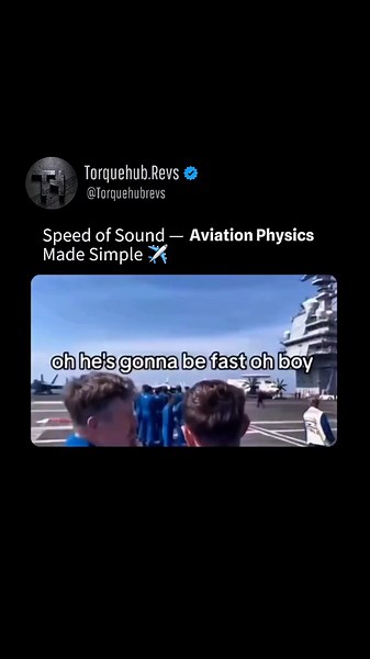 Breaking the Speed of Sound Explained ✈️😳