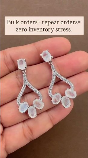 925 Silver Gemstone Earrings for Wholesale | Bulk Orders & Repeat Orders Direct from Manufacturers