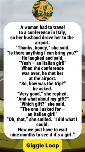 The “Italian Souvenir” Joke That Turned Into A Terrifying Surprise#funny #joke #humor
