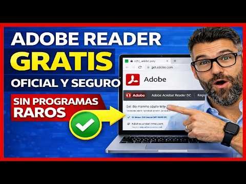 Descargar Adobe Reader GRATIS y dejarlo como predeterminado para abrir PDF