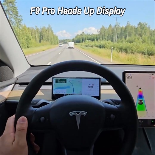5.7K views | Added a multi-function display to my Tesla and… wow. Suddenly everything feels at your fingertips — navigation, stats, media. | Hansshow-Tesla Auto Parts | Facebook