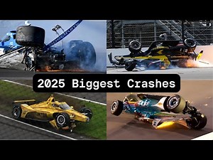Indycar 2025 Biggest Crashes