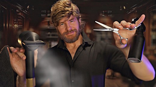 【FredsVoice】[ASMR] 完美助眠理发与传统剃须并不存在... ✂️[4K]（2025.11.3）