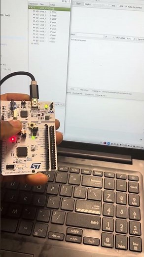 LearnBareMetalPart3_UART confirmation ( tutorial link in description )