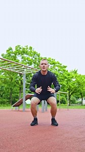 A fitness enthusiast presents explosive jump exercises to boost strength, agility, and athletic performance, perfect for outdoor workouts and body conditioning