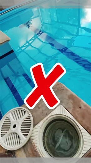 #Swimming pool disinfection #poolcleaning #satisfying #pool #waterslide #poolseason #diy #pool cover