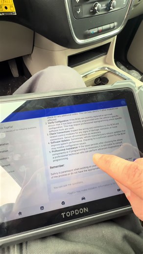 Exploring the Topdon Scan Tool AI Functions