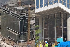 Three dead after 15-story Houston building COLLAPSES during construction