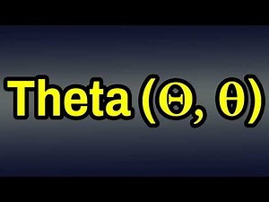 Theta Θ, θ Pronunciation | How To Say Theta Θ, θ | What is Theta