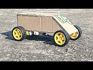 I Built a DIY Electric CAR out of Cardboard