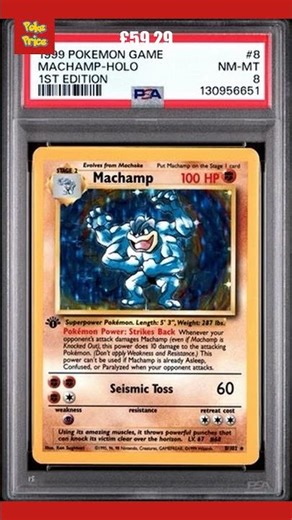 🌟 Machamp just sold for £59.29 on eBay! #Pokemon #shorts