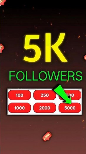 5K Free Followers 🎊 | How to Increase Followers on Instagram
