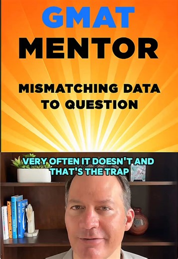 Most GMAT Data Insights mistakes aren’t math mistakes, they’re data interpretation mistakes. Always check: does the data actually match what the question is asking? #gmat #datainsights #gmatprep #graphicsinterpretation
