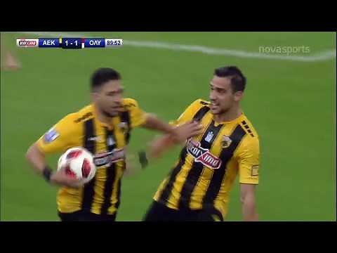 ΑΕΚ - ΟΛΥΜΠΙΑΚΟΣ (1-1), 07/10/18