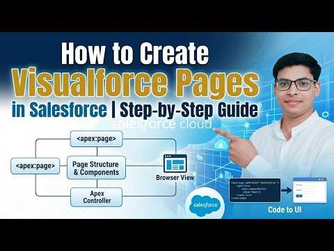 how to create visualforce pages in salesforce