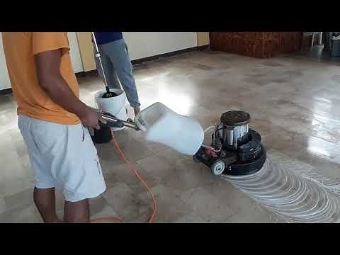 BASIC STEPS IN MARBLE POLISHING