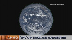 This time-lapse shows a year on Earth--from a million miles away. | America's Morning Headquarters