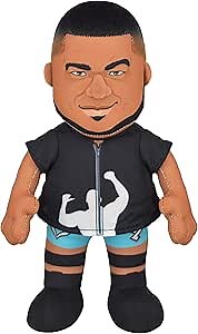 Bleacher Creatures WWE Keith Lee 10" Plush Figure - A Wrestling Superstar for Play or Display