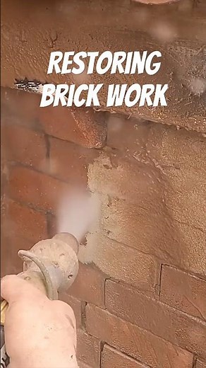 Restoring Brickwork #restoration #sandblasting #brickwork
