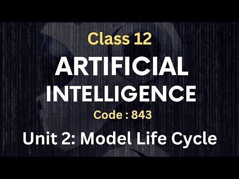 Unit 2 : Model Life Cycle | Artificial Intelligence Code : 843 Class 12 CBSE