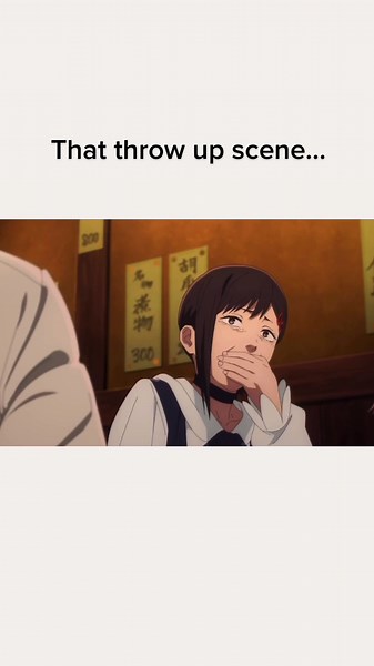 Denji Barf Scene Animation: Chainsaw Man Vomiting Episode