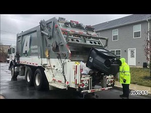 Advanced Disposal • Peterbilt 320 Heil Rearloader Garbage Truck