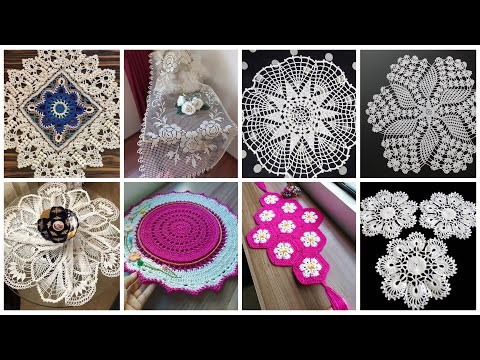 Very Cute Crochet Handmade Decor/Table Runners 💋💋#crochetpatterns #crochettablerunner