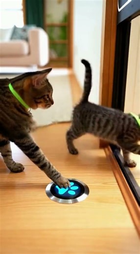 This cat is a bit strange.