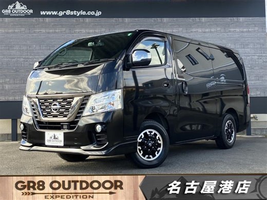 日産　ＮＶ３５０キャラバンバン　ロングプレミアムＧＸ　アーバンクロム　パートタイム４ＷＤ／１オーナー／パワースライドドア／ナビＴＶ／アラウンドビューモニタ／ＥＴＣ／ＬＥＤヘッドライト