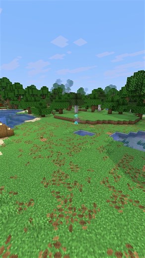making space for my new city in my minecraft hardcore world!