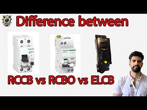 RCD vs RCCB vs RCBO vs ELCB Which is BEST for Electrical Safety?