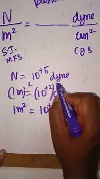 N/m2 to dyne/cm2