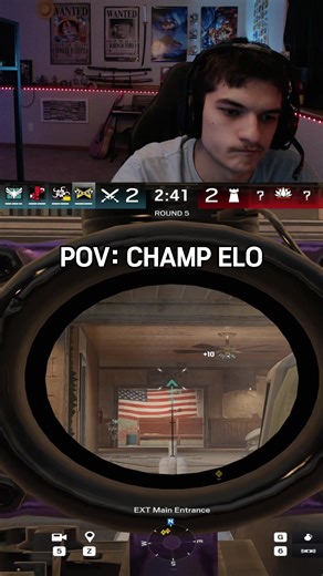 Live on TIKTOK and PURPLE app #rainbowsixsiege #r6 #champ #einstein #meme