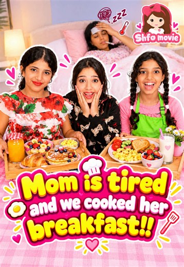 We Cooked Mom Breakfast Because She Was Tired
